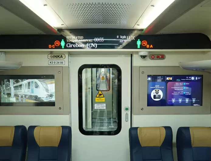 Tingkatkan Kenyamanan Pelanggan, KAI Operasikan Kereta Eksekutif dan Ekonomi Stainless Steel New Generation