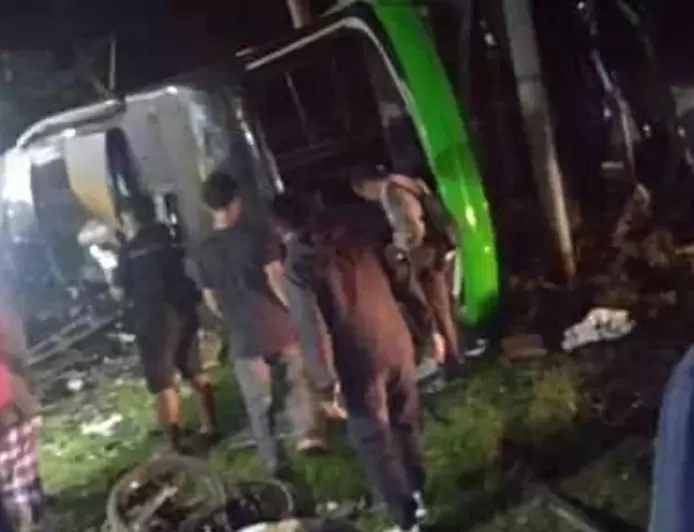 Bus Siswa SMK Lingga Kencana Depok Kecelakaan di Ciater Subang, 11 Orang Tewas, Puluhan Luka-luka