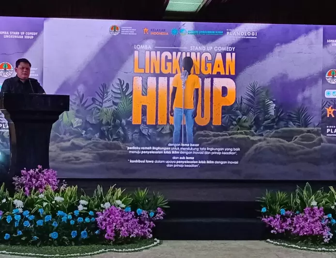 Gelar Lomba Stand Up Comedy, Dirjen PKTL KLHK Ajak Masyarakat Lestarikan Alam dan Peduli Lingkungan
