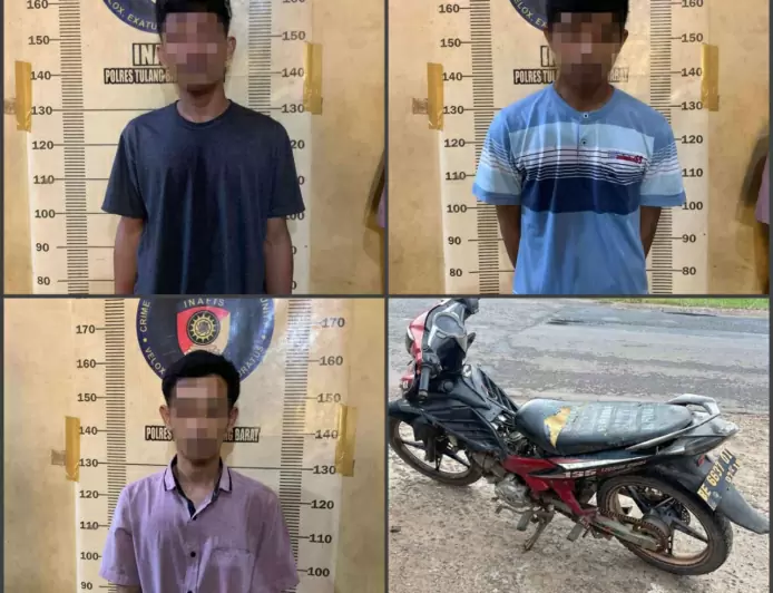 Berencana COD Melalui Medsos Pelaku Pencurian Motor Ditangkap Polisi