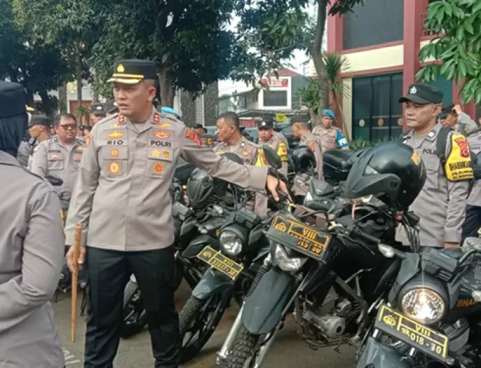 Jelang Pilkada 2024 Polres Bogor Apel Sispamkota, Anggota Diingatkan Tidak Boleh Berpolitik Praktis