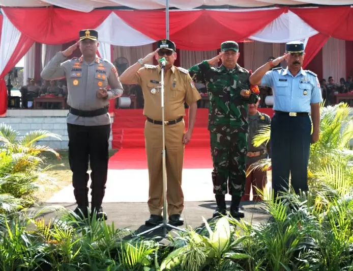 Polres Tulang Bawang Laksanakan Apel Gelar Pasukan, AKBP James: Tanda Dimulainya Operasi Mantap Praja Krakatau 2024