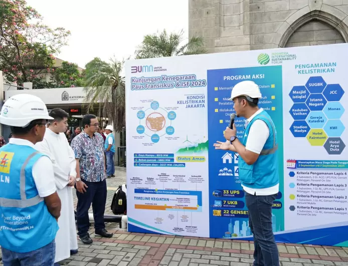 Gelar Apel Siaga, PLN Pastikan Pasokan Listrik Kunjungan Paus Fransiskus dan ISF 2024 Andal