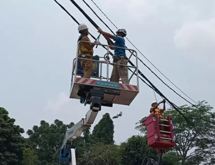 Menghadapi Resiko Pohon Tumbang, Pemkot Bogor Relokasi Kabel Udara ke Bawah Tanah 