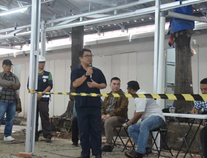 Revitalisasi Pasar Merdeka Mulai Digarap, Perumda PPJ Kota Bogor Pindahkan Pedagang ke TPS