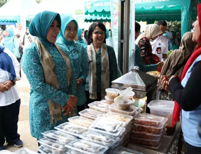 Gerakan Pasar Murah Klapanunggal Bogor Tuai Pujian, Pusat Akui Sukses Tekan Inflasi
