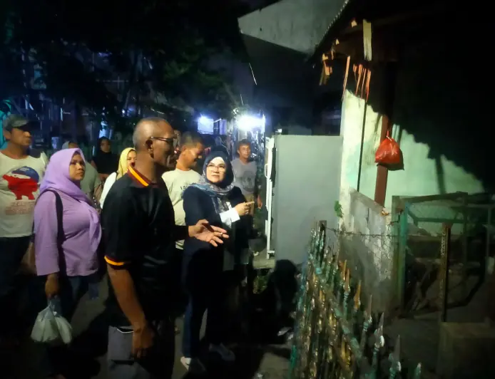 Gercep, Desy Yanthi Utami Sambangi Korban Kebakaran hingga Tazkiyah di Kebon Kopi Bogor