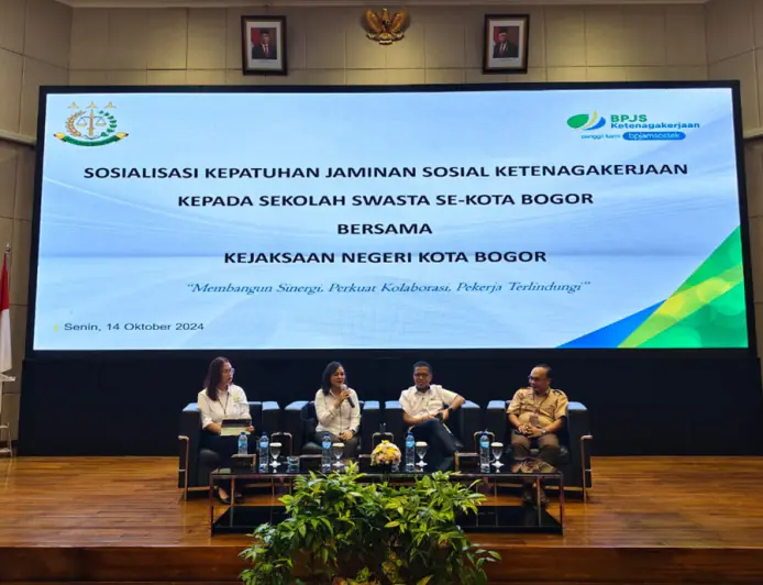 BPJS Ketenagakerjaan Sosialisasikan Kepatuhan kepada Sekolah Swasta bersama Kejari Kota Bogor