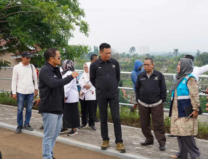 Sidak Proyek Taman Lapangan Genteng, Komisi III DPRD Kota Bogor Temukan Kejanggalan Standar K3 dan Urutan Pekerjaan