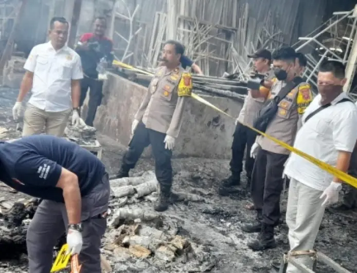 Kebakaran di Gunung Sindur Bogor Satu Orang Meninggal Dunia, Polisi Lakukan Penyelidikan