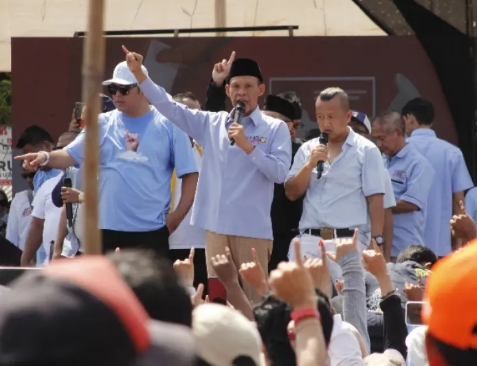 Jaro Ade Apresiasi Penggagas Kampanye Akbar di Sirkuit Sentul, Dihadiri 20.000 Massa