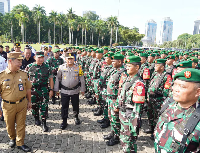 Kodam Jaya Siap BKO Pam TPS di Wilayah Hukum Polda Metro Jaya  dalam Pengamanan Pilkada Serentak