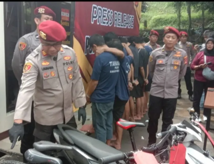Polsek Babakan Madang Tangkap Para Pelaku Tindak Pidana Pencurian Ternak dan Curanmor