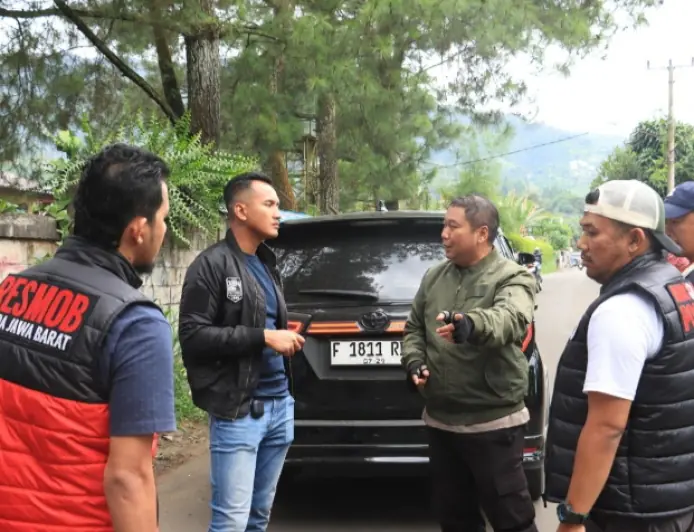 Sat Reskrim Polres Bogor Operasi Gabungan Patroli Razia Pak Ogah di Jalur Alternatif Puncak, Ini Hasilnya